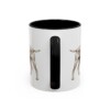 11oz Wirehaired Vizsla Mug, Black, back view