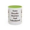 11oz Funny Xoloitzcuintli Mug, Light Green, front view