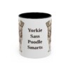 11oz-yorkipoo-mug-humor-black-front 11oz Funny Yorkipoo Mug, Black, front view