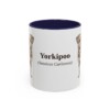 11oz-yorkipoo-mug-latin-navy 11oz Yorkipoo Latin Mug, Navy, front view