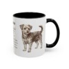 11oz Yorkipoo Mug, Black, right side view