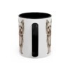 11oz Funny Yorkshire Terrier Mug, Black, back view