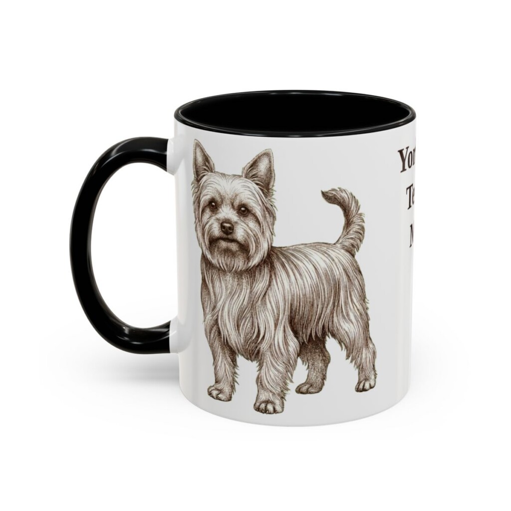 11oz-yorkshire-terrier-mug-mom-black-left 11oz Yorkshire Terrier Dog Mom Mug, Black, left side view