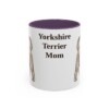 11oz-yorkshire-terrier-mug-mom-purple 11oz Yorkshire Terrier Dog Mom Mug, Purple, front view