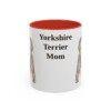 11oz-yorkshire-terrier-mug-mom-red 11oz Yorkshire Terrier Dog Mom Mug, Red, front view