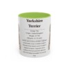 11oz-yorkshire-terrier-mug-writeup-light-green 11oz Yorkshire Terrier Mug, Light Green, front view