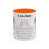11oz Lowchen Mug, Pink, front view
