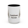 15oz Sealyham Terrier Mug, Vintage Dog Portrait Coffee Mug, Dog Lover Gift
