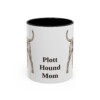11oz Plott Hound Dog Mom Mug, Vintage Sketch Coffee Mug, Dog Mom Gift