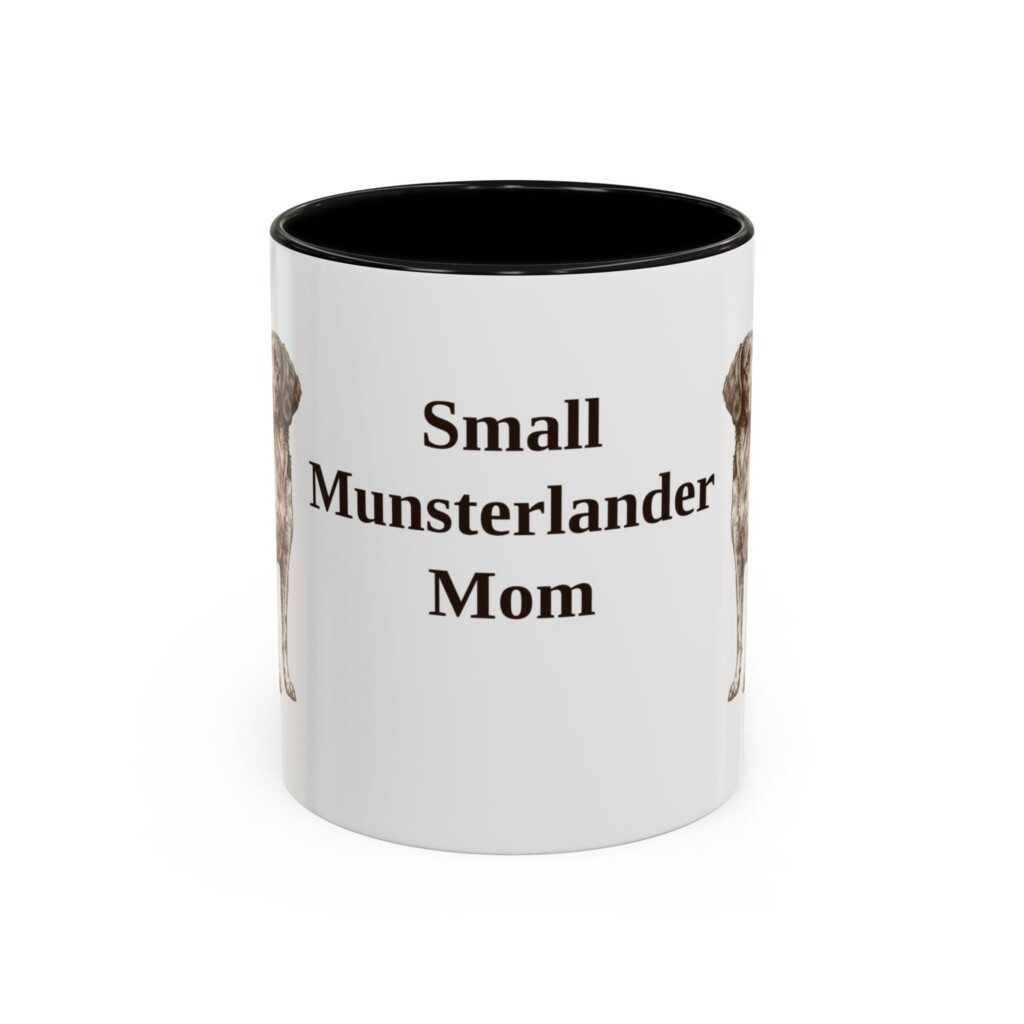 11oz Small Munsterlander Dog Mom Mug, Vintage Sketch Coffee Mug, Dog Mom Gift