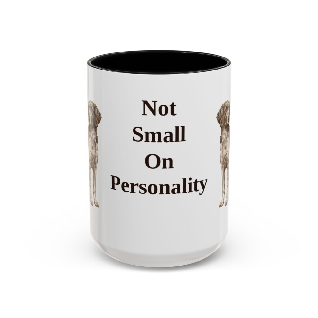15oz Funny Small Munsterlander Mug, Vintage Dog Coffee Mug, Dog Lover Gift