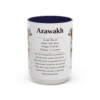 12230587281854862244_2048.jpeg 15oz Azawakh Mug, Orange, front view