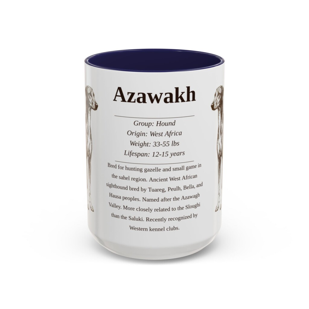 12230587281854862244_2048.jpeg 15oz Azawakh Mug, Orange, front view