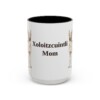 15oz Xoloitzcuintli Dog Mom Mug, Vintage Sketch Coffee Mug, Dog Mom Gift