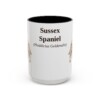 15oz Sussex Spaniel Latin Mug, Vintage Dog Coffee Mug, Dog Lover Gift