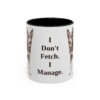 11oz Funny McNab Mug, Vintage Dog Coffee Mug, Dog Lover Gift