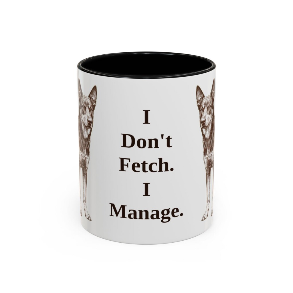 11oz Funny McNab Mug, Vintage Dog Coffee Mug, Dog Lover Gift
