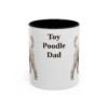 12511269452535076409_2048.jpeg 11oz Toy Poodle Dog Dad Mug, Vintage Sketch Coffee Mug, Dog Dad Gift