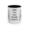 11oz Funny Shih-Poo Mug, Vintage Dog Coffee Mug, Dog Lover Gift