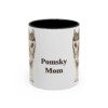 11oz Pomsky Dog Mom Mug, Vintage Sketch Coffee Mug, Dog Mom Gift