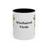 11oz Wirehaired Vizsla Mug, Vintage Dog Portrait Coffee Mug, Dog Lover Gift