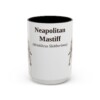 15oz Neapolitan Mastiff Latin Mug, Vintage Dog Coffee Mug, Dog Lover Gift