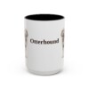 15oz Otterhound Mug, Vintage Dog Portrait Coffee Mug, Dog Lover Gift