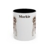 11oz Morkie Mug, Vintage Dog Portrait Coffee Mug, Dog Lover Gift