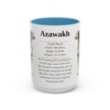 13064851465576637705_2048.jpeg 15oz Azawakh Mug, Light Blue, front view