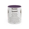 11oz Boykin Spaniel Mug, Light Green, front view