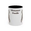 11oz Miniature Poodle Mug, Vintage Dog Portrait Coffee Mug, Dog Lover Gift