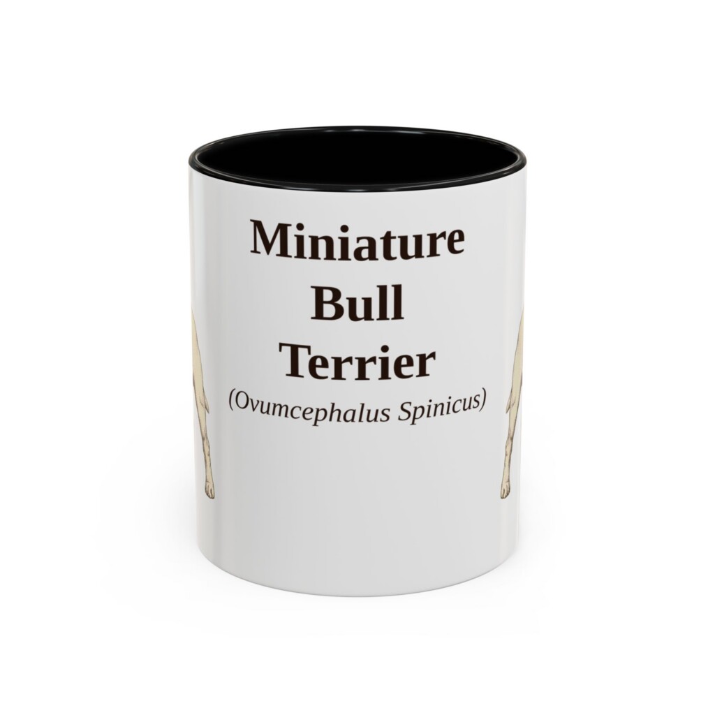 13208591553754175114_2048.jpeg 11oz Miniature Bull Terrier Latin Mug, Vintage Dog Coffee Mug, Dog Lover Gift