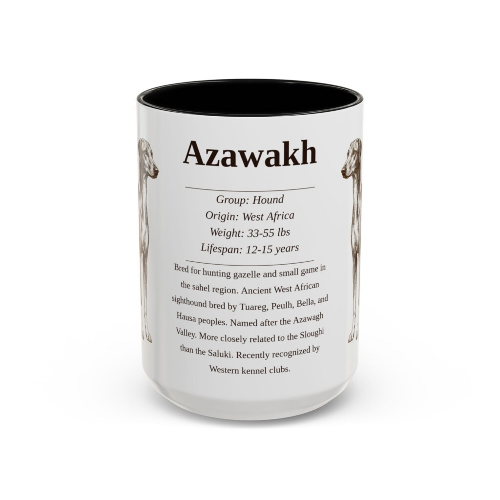 13216066584212472013_2048.jpeg 15oz Azawakh Mug, Black, front view