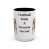15oz Funny German Spitz Mug, Vintage Dog Coffee Mug, Dog Lover Gift