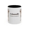 11oz Schnoodle Latin Mug, Vintage Dog Coffee Mug, Dog Lover Gift