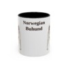 1324953477425379231_2048-1.jpeg 11oz Norwegian Buhund Mug, Vintage Dog Portrait Coffee Mug, Dog Lover Gift