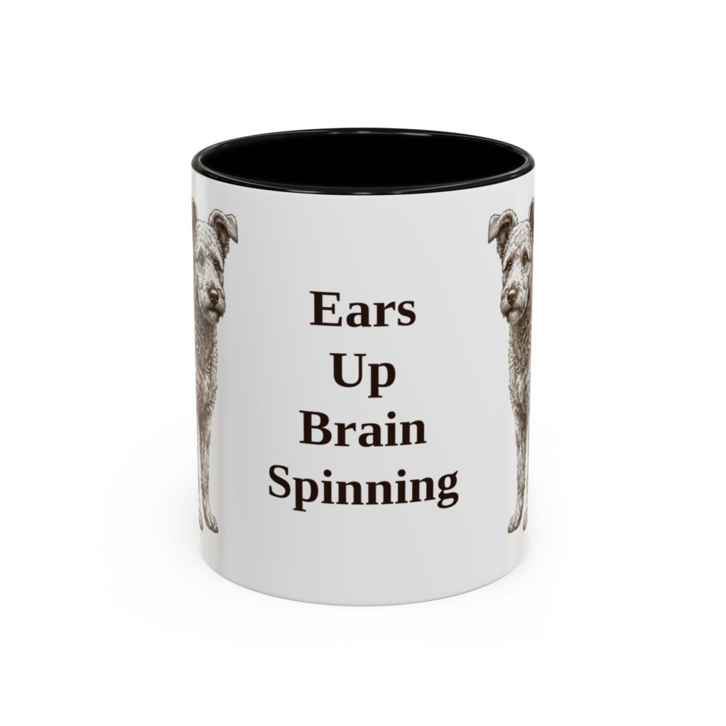 11oz Funny Pumi Mug, Vintage Dog Coffee Mug, Dog Lover Gift