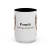 13346272264188268337_2048.jpeg 15oz Pomchi Latin Mug, Vintage Dog Coffee Mug, Dog Lover Gift