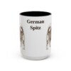 15oz German Spitz Mug, Vintage Dog Portrait Coffee Mug, Dog Lover Gift
