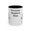 11oz Pyrenean Shepherd Dog Mom Mug, Vintage Sketch Coffee Mug, Dog Mom Gift