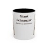 11oz Giant Schnauzer Latin Mug, Vintage Dog Coffee Mug, Dog Lover Gift