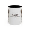 11oz Mastiff Latin Mug, Vintage Dog Coffee Mug, Dog Lover Gift