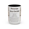 15oz Peruvian Inca Orchid Mug, Illustrated Dog Breed Facts Coffee Mug, Vintage Dog Keepsake Gift