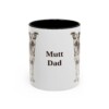 11oz Mutt Dog Dad Mug, Vintage Sketch Coffee Mug, Dog Dad Gift