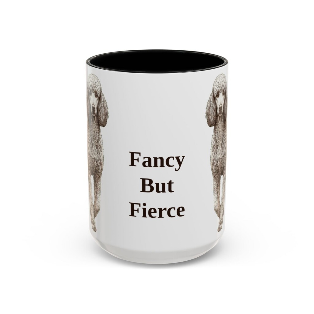 13657904330501326855_2048.jpeg 15oz Funny Poodle Mug, Vintage Dog Coffee Mug, Dog Lover Gift