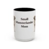 15oz Small Munsterlander Dog Mom Mug, Vintage Sketch Coffee Mug, Dog Mom Gift