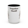 15oz Neapolitan Mastiff Mug, Vintage Dog Portrait Coffee Mug, Dog Lover Gift