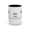 15oz Shih Tzu Latin Mug, Vintage Dog Coffee Mug, Dog Lover Gift