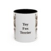 11oz Toy Fox Terrier Mug, Vintage Dog Portrait Coffee Mug, Dog Lover Gift