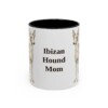 11oz Ibizan Hound Dog Mom Mug, Vintage Sketch Coffee Mug, Dog Mom Gift